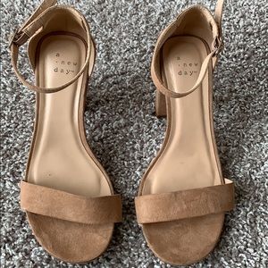 Nude sandals